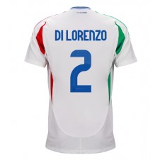 Italien Giovanni Di Lorenzo #2 Bortatröja EM 2024 Korta ärmar